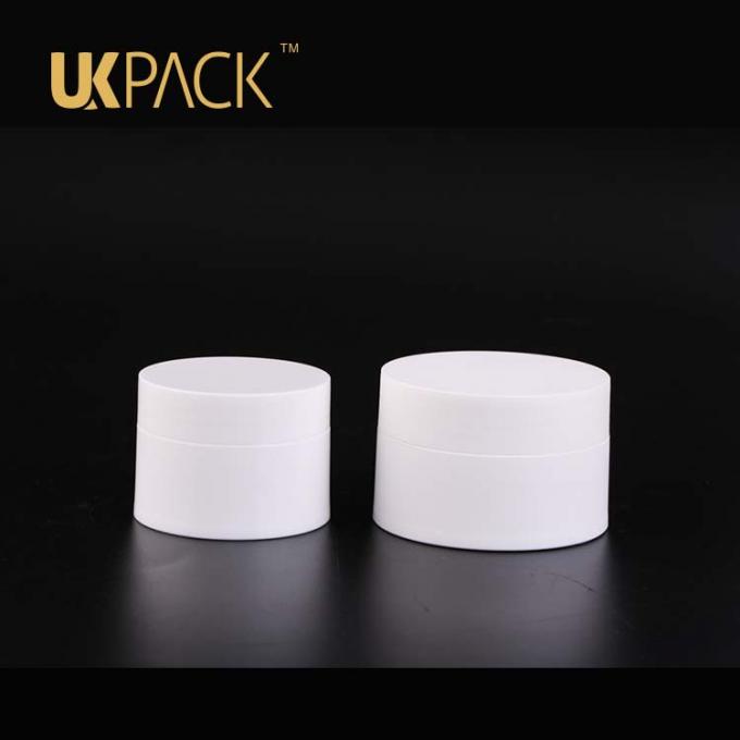 UKPACK熱い販売の流行PP 15ml/30mlの白いアクリルのクリーム色の瓶
