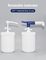 Universal Condiment Pump Dispenser Kit Narrow Head For 1250ml PE Round Container