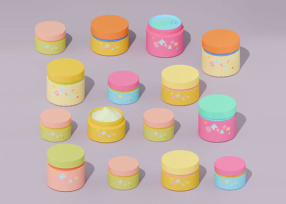 50g 100g 200g PP Cream Jar with Spoon - Wide Mouth Container for Cosmetics, DIY Skincare Packaging