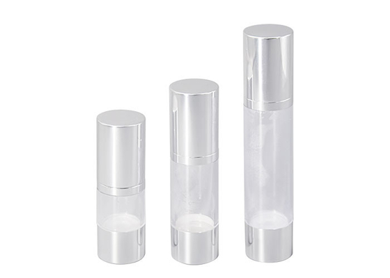 AS Aluminum Airless Pump Bottles 15ml 30ml 50ml 80ml 100ml 120ml